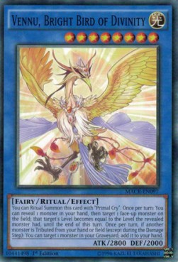 Vennu, Bright Bird of Divinity - Maximum Crisis (Common) [MACR-097]