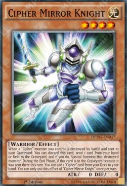 Cipher Cavaliere Specchio - Duelist Pack: Dimensional Guardians (Common) [DPDG-037]