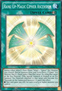 Rank-Up-Magic Cipher Ascension - Duelist Pack: Dimensional Guardians (Common) [DPDG-042]