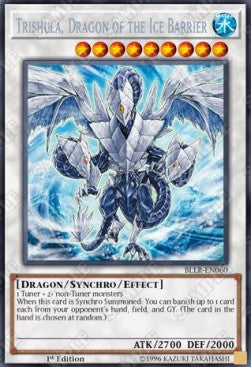 Trishula, Drago della Barriera di Ghiaccio - Battaglie della Leggenda: Vendetta della Luce (Secret Rare) [BLLR-060]
