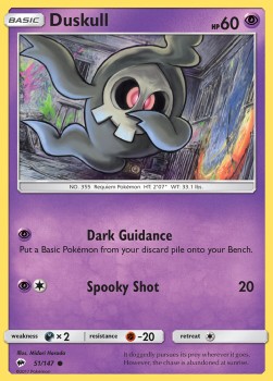 Duskull - Ombre Infuocate (Common) [BUS-51]