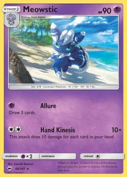Meowstic - Ombre Infuocate (Rare) [BUS-60]