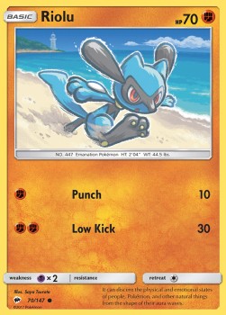 Riolu - Ombre Infuocate (Common) [BUS-70]