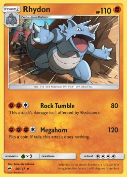 Rhydon - Ombre Infuocate (Uncommon) [BUS-66]