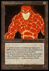 Golem di Carbone - L'Oscurità (Uncommon)