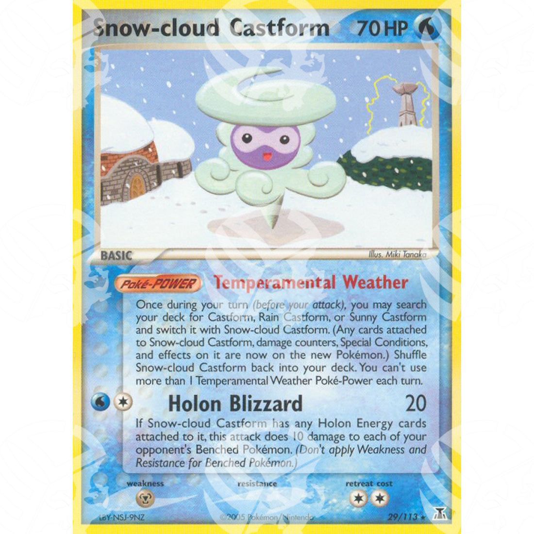 EX Specie Delta - Snow-cloud Castform - 29/113 - Warcard - EX Specie Delta - Snow-cloud Castform - 29/113 i prezzi più bassi sul mercato, solo da www.warcardshop.com! Carte singole, box, buste e mazzi.
