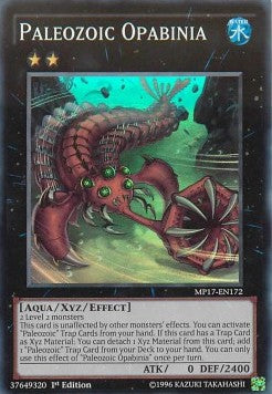 Opabinia Paleozoica - 2017 Mega-Tin Mega Pack (Super Rare) [MP17-172]