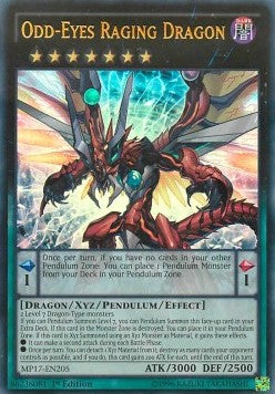 Drago Furioso Occhi Diversi - 2017 Mega-Tin Mega Pack (Ultra Rare) [MP17-205]