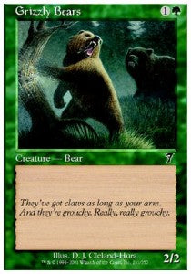 Orso Grizzly - Settima Edizione (Common) [7ED-251]