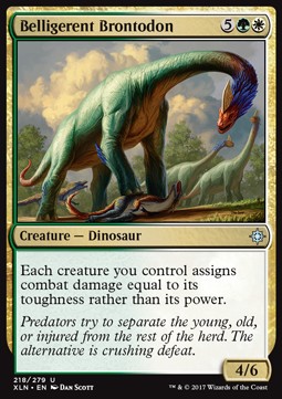 Brontodonte Bellicoso - Ixalan (Uncommon) [XLN-218]