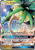 Alolan Exeggutor GX - Invasione Scarlatta (Ultra Rare) [CIN-74]