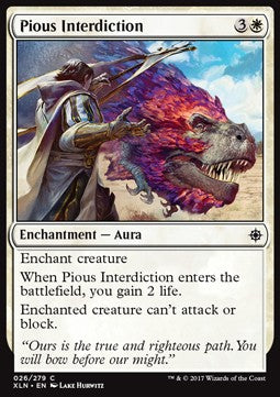 Pia Interdizione - Ixalan (Common) [XLN-26]