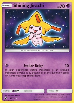 Shining Jirachi - Leggende Iridescenti (Ultra Rare) [SLG-42]