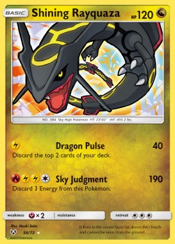 Shining Rayquaza - Leggende Iridescenti (Ultra Rare) [SLG-56]