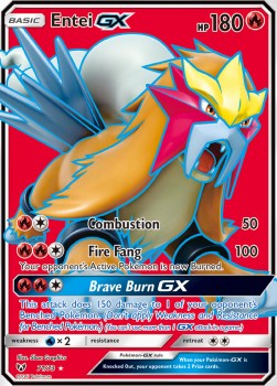 Entei GX - Leggende Iridescenti (Ultra Rare) [SLG-71]