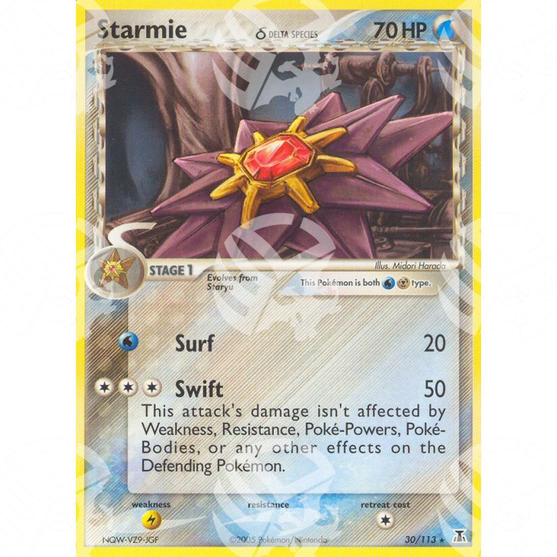 EX Specie Delta - Starmie δ - 30/113 - Warcard - EX Specie Delta - Starmie δ - 30/113 i prezzi più bassi sul mercato, solo da www.warcardshop.com! Carte singole, box, buste e mazzi.