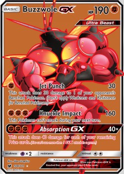 Buzzwole GX - Invasione Scarlatta (Ultra Rare) [CIN-104]