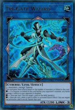 Mago Tre-Porte - Structure Deck: Cyberse Link (Ultra Rare) [SDCL-042]