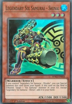 Shinai - Sei Samurai Leggendario - Spirit Warriors (Super Rare) [SPWA-044]