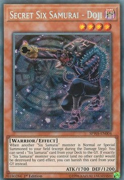 Doji - Sei Samurai Segreto - Spirit Warriors (Secret Rare) [SPWA-004]