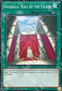 Valhalla, Sala dei Caduti - Structure Deck: Wave of Light (Common) [SR05-029]