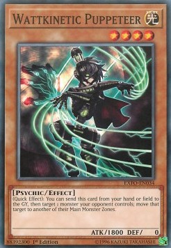 Burattinaio Wattcinetico - Extreme Force (Common) [EXFO-034]