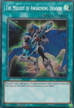 La Melodia del Drago che si Risveglia - Collezione leggendaria Kaiba Mega Pack (Secret Rare) [LCKC-028]