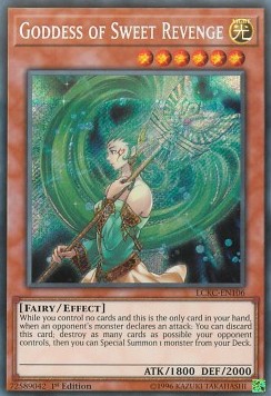 Goddess of Sweet Revenge - Collezione leggendaria Kaiba Mega Pack (Secret Rare) [LCKC-106]