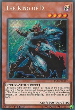 The King of D. - Collezione leggendaria Kaiba Mega Pack (Secret Rare) [LCKC-107]
