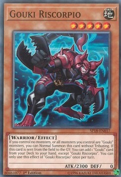 Gouki Crescorpio - Star Pack VRAINS (Common) [SP18-017]