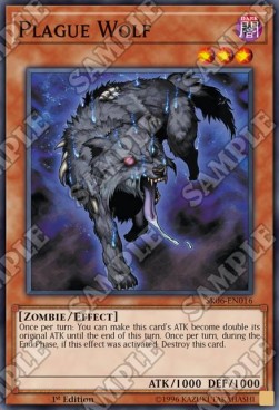 Lupo della Peste - Structure Deck: Lair of Darkness (Common) [SR06-016]
