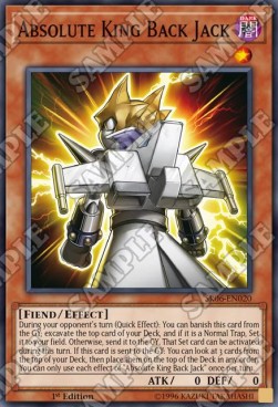 Re Assoluto Back Jack - Structure Deck: Lair of Darkness (Common) [SR06-020]