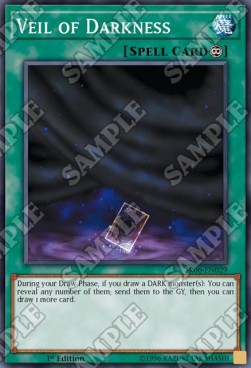 Velo dell'Oscurità - Structure Deck: Lair of Darkness (Common) [SR06-029]