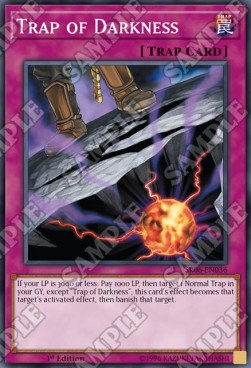 Trappola dell'Oscurità - Structure Deck: Lair of Darkness (Common) [SR06-036]