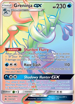 Greninja GX - Apocalisse di Luce (Secret Rare) [FLI-133]