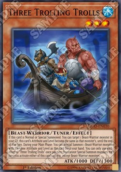 Tre Troll Trollanti - Flames of Destruction (Common) [FLOD-030]