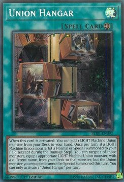Hangar Unione - Battles of Legend: Relentless Revenge (Secret Rare) [BLRR-092]
