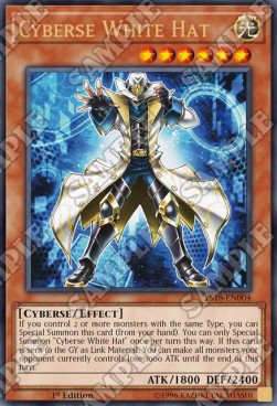 Cyberse White Hat - Starter Deck: Codebreaker (Ultra Rare) [YS18-004]