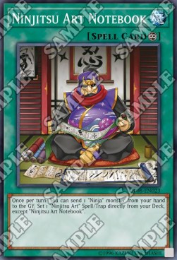 Appunti Arte Ninjitsu - OTS Tournament Pack 8 (Common) [OP08-023]
