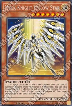 Meck-Cavaliere Stella Gialla - 2018 Mega-Tin Mega Pack (Rare) [MP18-180]