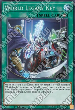 Chiave Eredità del Mondo - 2018 Mega-Tin Mega Pack (Rare) [MP18-206]