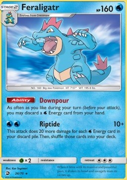 Feraligatr - Trionfo dei Draghi (Holo Rare) [DRM-24]