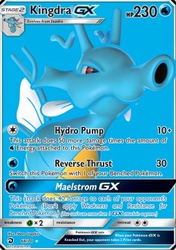 Kingdra GX - Trionfo dei Draghi (Ultra Rare) [DRM-66]