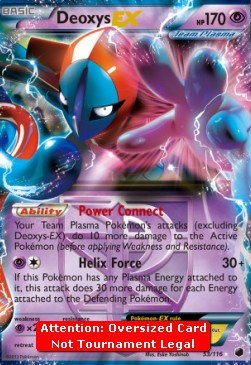 Deoxys EX - Glaciazione Plasma (Oversized) [PLF-53]