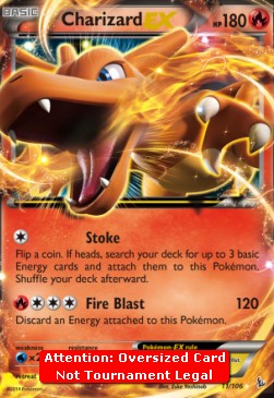 Charizard EX - Fuoco Infernale (Oversized) [FLF-11]