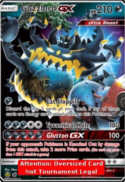 Guzzlord GX - Invasione Scarlatta (Oversized) [CIN-63a]