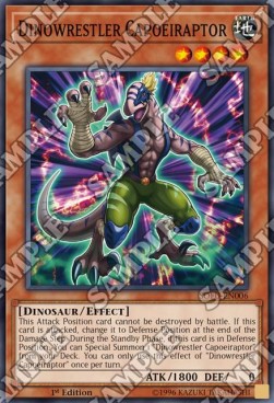 Dinowrestler Capoeiraptor - Soul Fusion (Common) [SOFU-006]