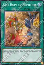 Ultima Speranza di Nephtys - Hidden Summoners (Super Rare) [HISU-010]
