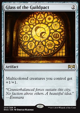 Vetrata del Patto delle Gilde - Ravnica Allegiance (Rare) [RNA-233]
