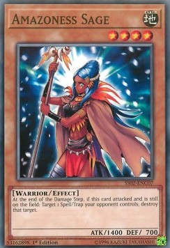 Saggio Amazoness - Speed Duel Starter Decks: Duelists of Tomorrow (Common) [SS02-C07]